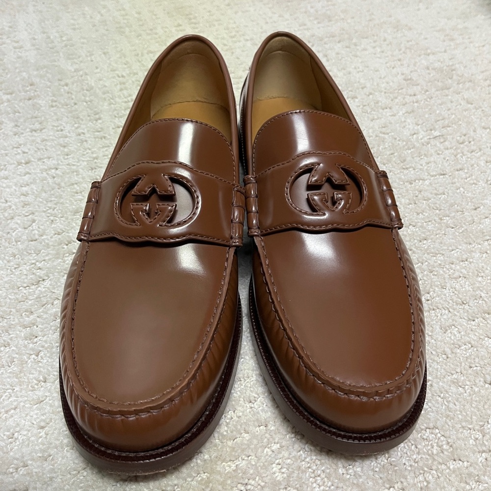 Gucci Men's Tan Loafers